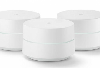 An elegant and assertive product from Google; "Google WiFi"